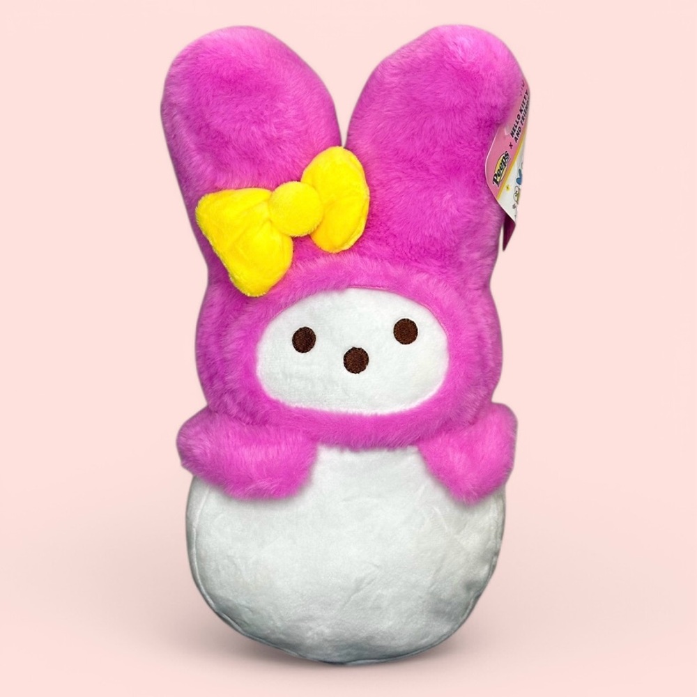 Peeps X Hello Kitty & Friends 12” My Melody Easter Bunny Plush 2025 NWT